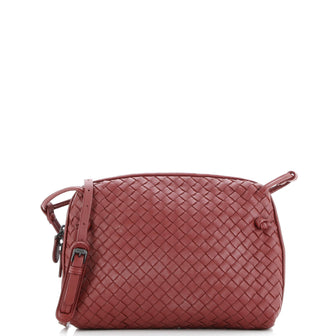 Bottega Veneta Nodini Crossbody Bag Intrecciato Nappa Small