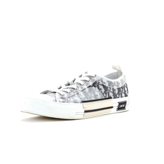 Christian Dior Men's B23 Cap Toe Low-Top Sneakers Oblique Technical Canvas