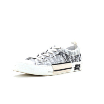 Christian Dior Men's B23 Cap Toe Low-Top Sneakers Oblique Technical Canvas