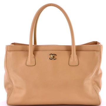 Chanel Cerf Executive Tote Leather Medium