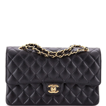 Chanel Classic Double Flap Bag Quilted Caviar Medium