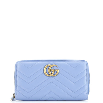Gucci GG Marmont Continental Wallet Matelasse Leather