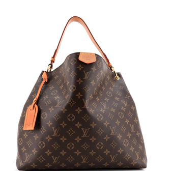 Louis Vuitton Graceful Handbag Monogram Canvas MM
