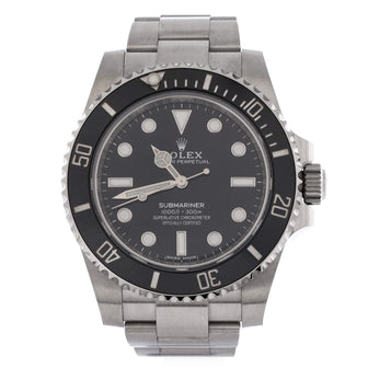 Rolex Oyster Perpetual Submariner Automatic Watch Stainless Steel and Cerachrom 40