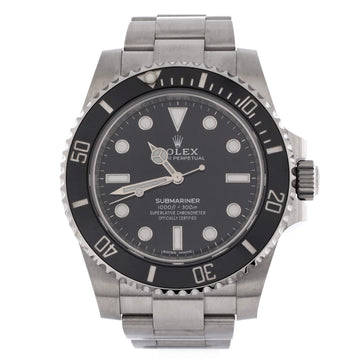 Rolex Oyster Perpetual Submariner Automatic Watch Stainless Steel and Cerachrom 40