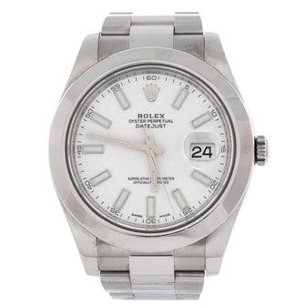 Rolex Oyster Perpetual Datejust II Automatic Watch Stainless Steel 41
