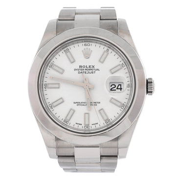 Rolex Oyster Perpetual Datejust II Automatic Watch Stainless Steel 41