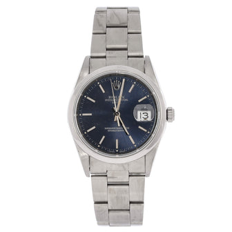 Rolex Oyster Perpetual Date Automatic Watch Stainless Steel 34