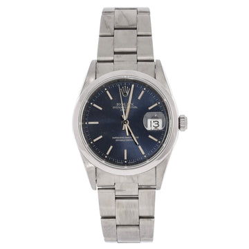 Rolex Oyster Perpetual Date Automatic Watch Stainless Steel 34