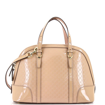 Gucci Nice Top Handle Bag Microguccissima Patent Small