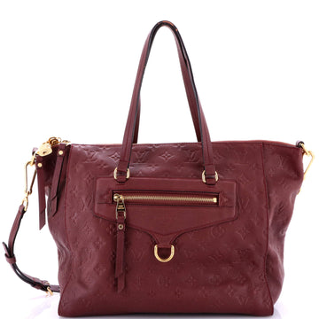 Louis Vuitton Lumineuse Handbag Monogram Empreinte Leather PM