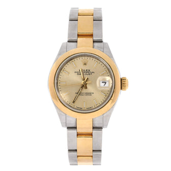 Rolex Oyster Perpetual Datejust Automatic Watch Stainless Steel and Yellow Gold 28