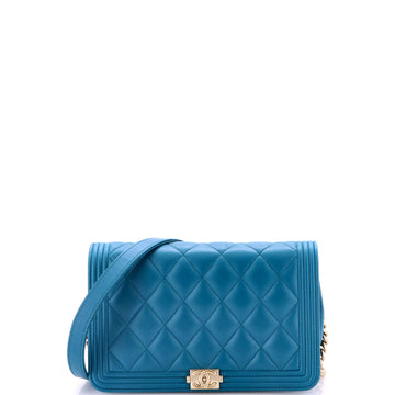 Chanel Boy Wallet on Chain Quilted Lambskin