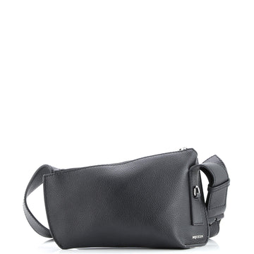Alexander McQueen T-Bar Sling Pouch Leather