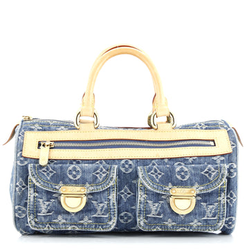 Louis Vuitton Neo Speedy Bag Denim