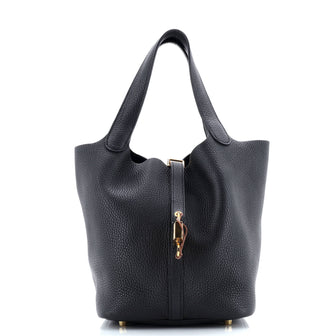 Hermes Picotin Lock Bag Clemence MM