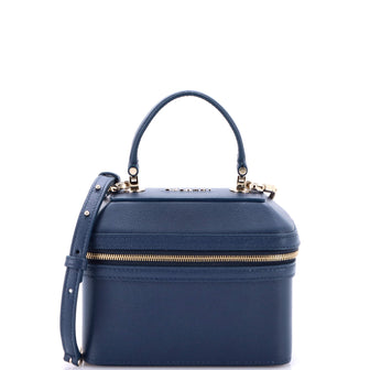 Bvlgari Serpenti Forever Top Handle Convertible Vanity Leather Small