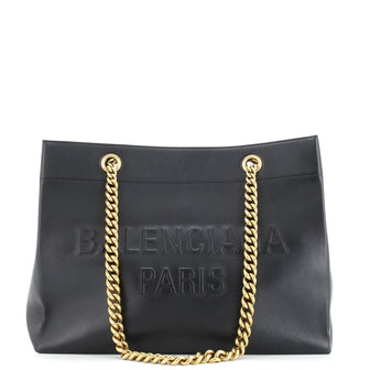 Balenciaga Duty Free Chain Tote Leather Medium