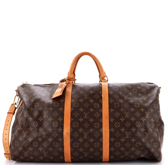 Louis Vuitton Keepall Bandouliere Bag Monogram Canvas 60