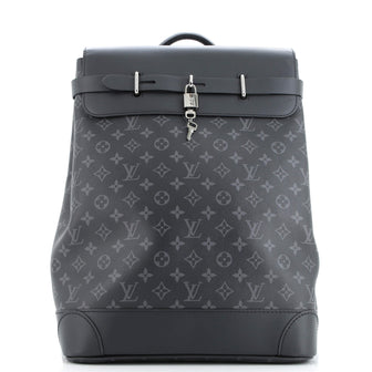 Louis Vuitton Steamer Backpack Monogram Eclipse Canvas