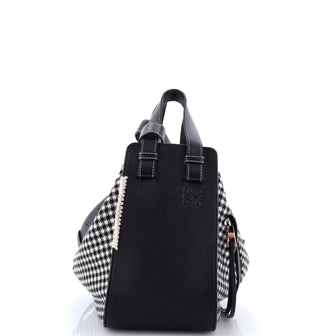 Loewe Hammock Bag Leather and Tweed Small