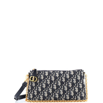Christian Dior 30 Montaigne Shoulder Bag Oblique Canvas Mini