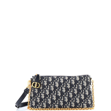 Christian Dior 30 Montaigne Shoulder Bag Oblique Canvas Mini