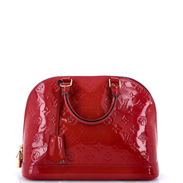 Louis Vuitton Alma Handbag Monogram Vernis PM