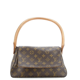 Louis Vuitton Looping Handbag Monogram Canvas Mini