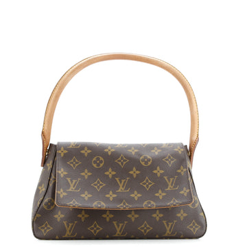 Louis Vuitton Looping Handbag Monogram Canvas Mini