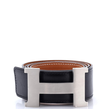 Hermes Constance Reversible Belt Leather Wide