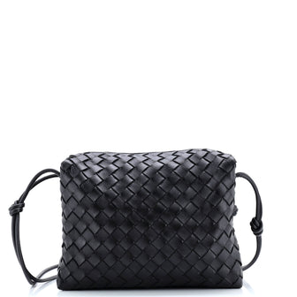 Bottega Veneta Loop Crossbody Bag Intrecciato Nappa Medium
