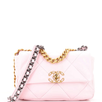 Chanel 19 Flap Bag Quilted Leather Medium