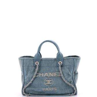Chanel Deauville NM Tote Denim Small