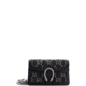 Gucci Dionysus Bag GG Denim Super Mini
