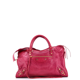 Balenciaga City Classic Studs Bag Leather Medium