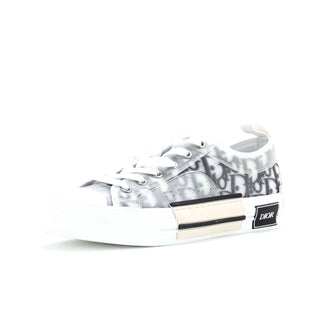 Christian Dior Men's B23 Cap Toe Low-Top Sneakers Oblique Technical Canvas