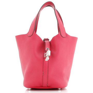 Hermes Picotin Lock Bag Clemence PM