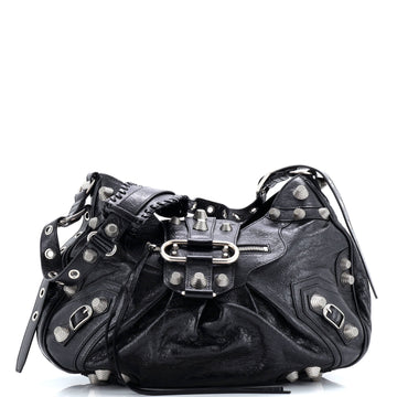 Balenciaga Le Cagole Giant Studs Shoulder Bag Leather Medium