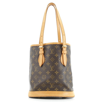 Louis Vuitton Petit Bucket Bag Monogram Canvas