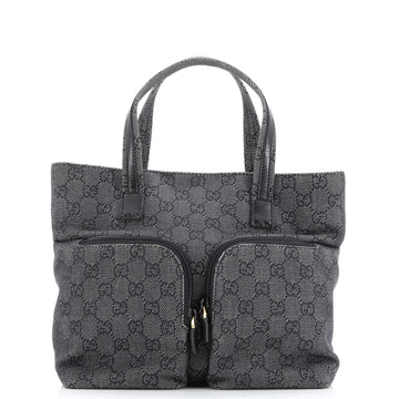 Gucci Double Pocket Tote GG Canvas Small