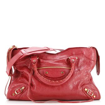 Balenciaga City Classic Studs Bag Leather Medium
