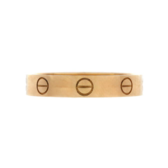 Cartier Love Band Ring 18K Yellow Gold