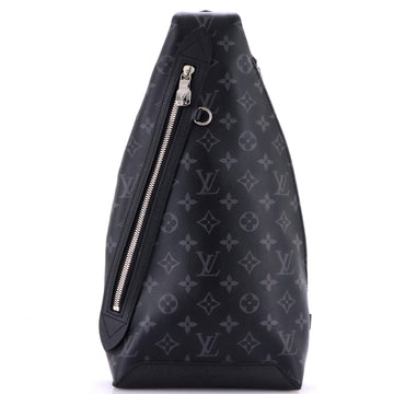 Louis Vuitton Duo Sling Bag Monogram Eclipse Canvas