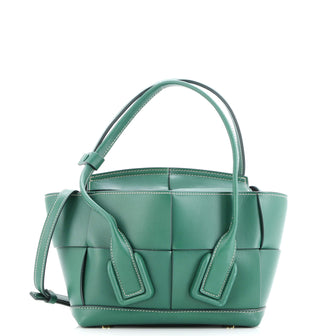 Bottega Veneta Arco Bag Maxi Intrecciato Leather Mini