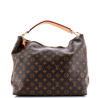 Louis Vuitton Sully Handbag Monogram Canvas MM