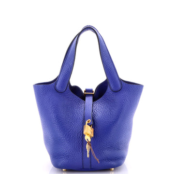 Hermes Picotin Lock Bag Clemence PM