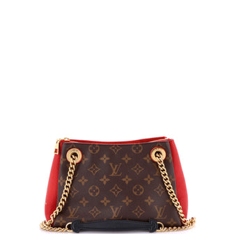 Louis Vuitton Surene Handbag Monogram Canvas with Leather BB