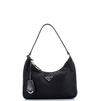 Prada Re-Edition 2005 Hobo Tessuto with Saffiano Leather Mini