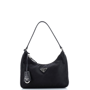 Prada Re-Edition 2005 Hobo Tessuto with Saffiano Leather Mini